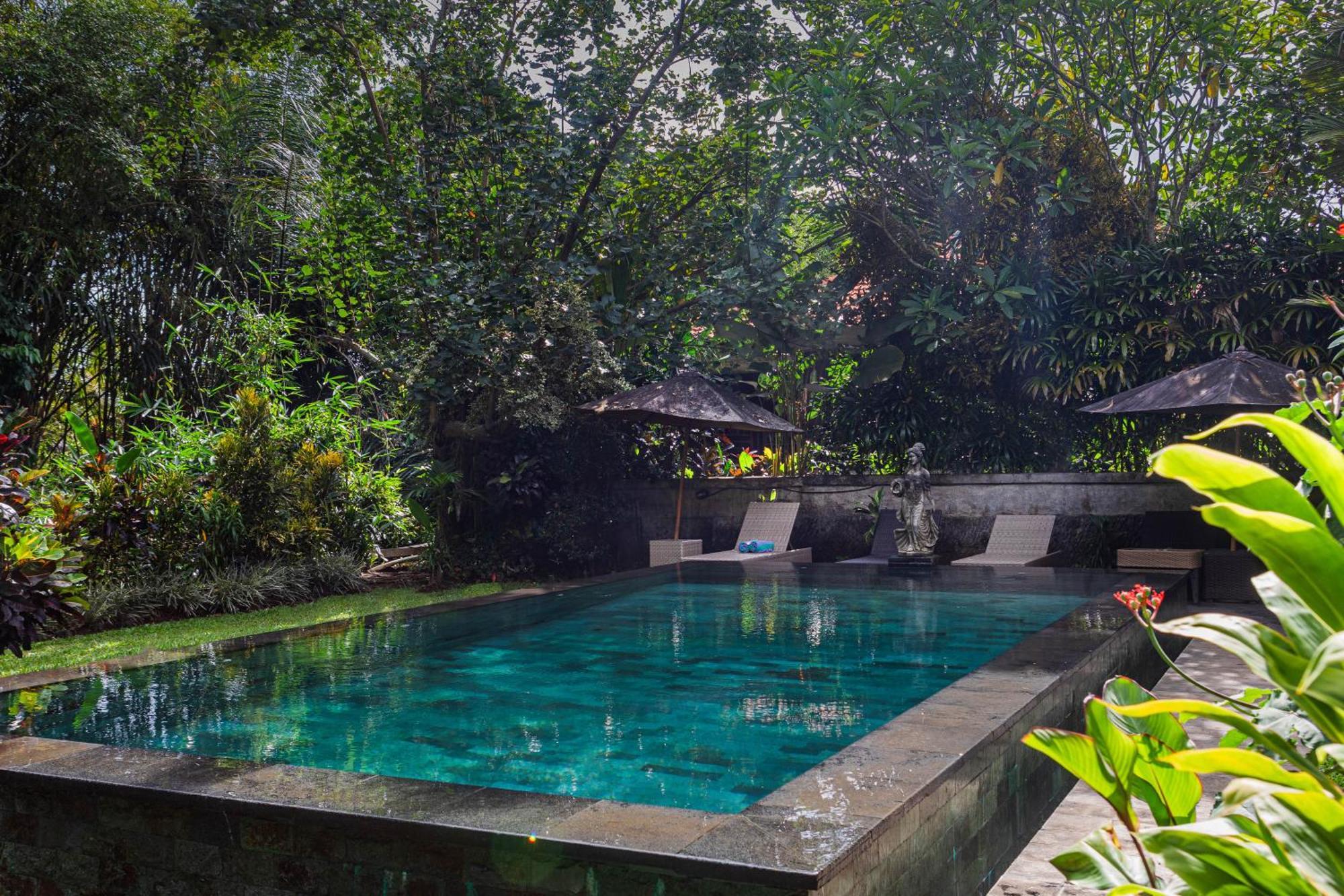 Sari Bamboo Villas Ubud Exteriér fotografie