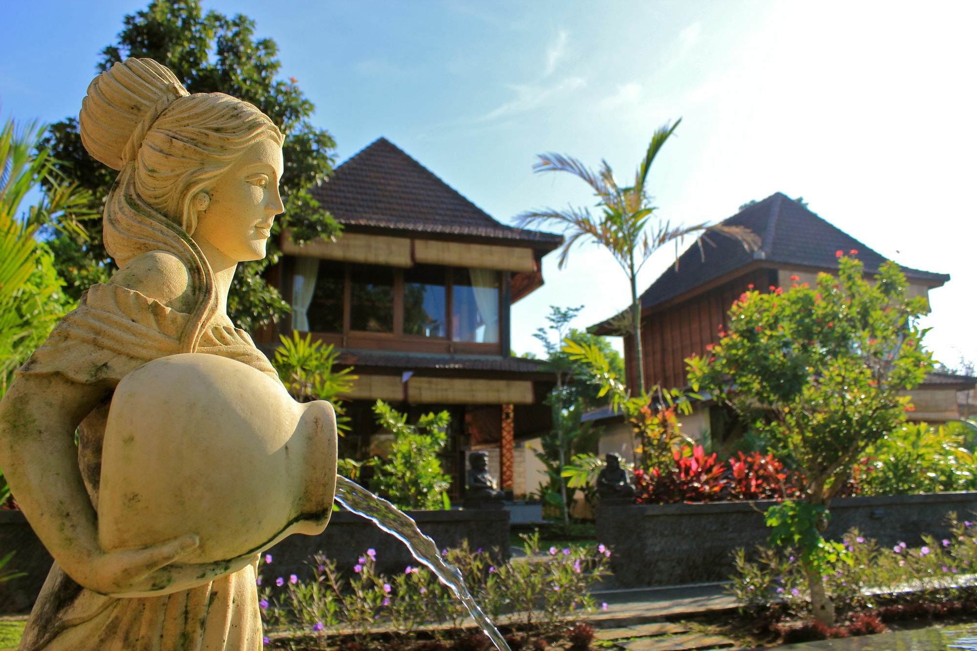 Sari Bamboo Villas Ubud Exteriér fotografie
